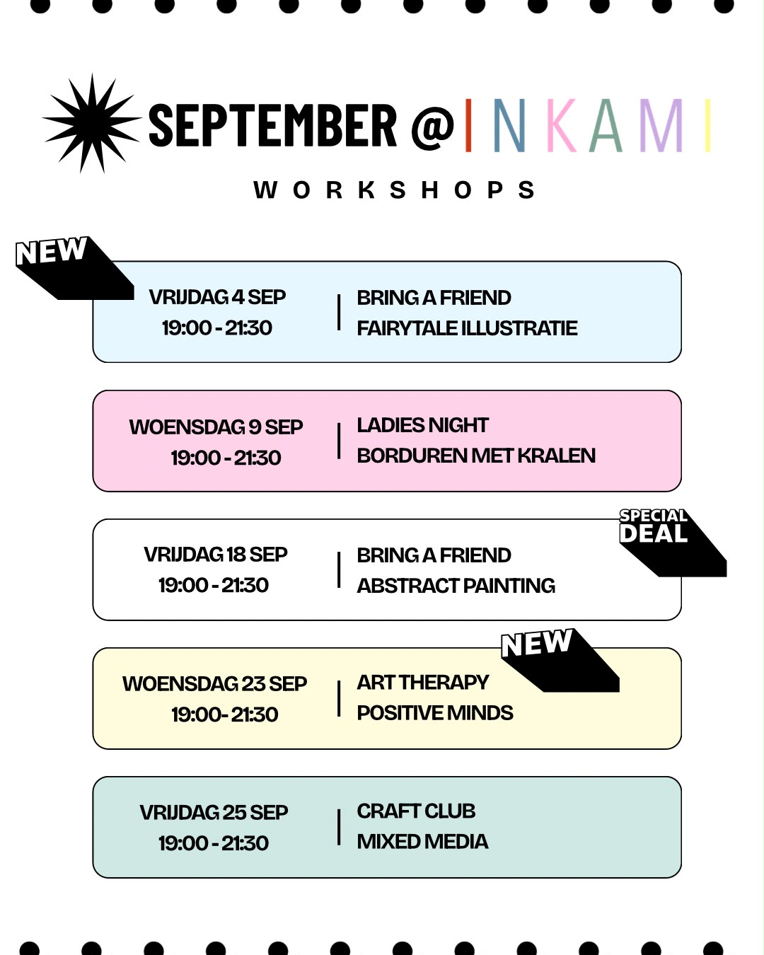 INKAMI agenda september’26