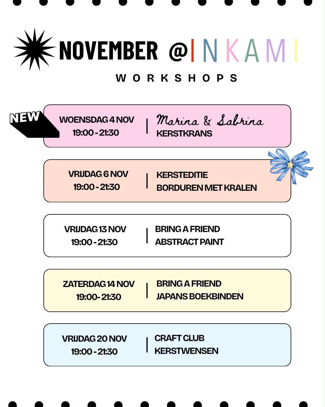 INKAMI agenda November’26